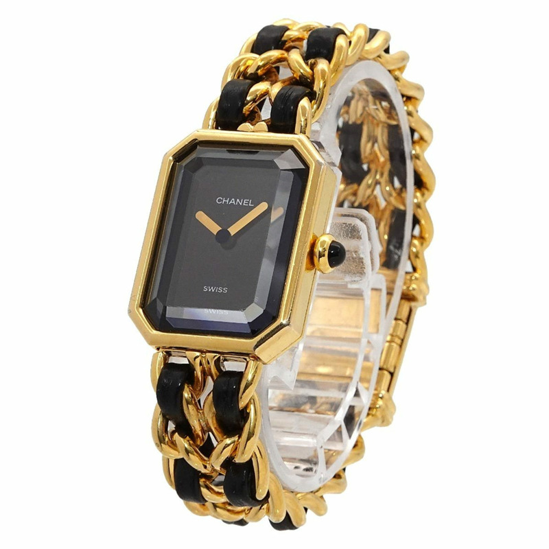 香奈兒 (CHANEL) Premiere 女士腕錶,S 碼,H0001,黑金配色,石英機芯-1
