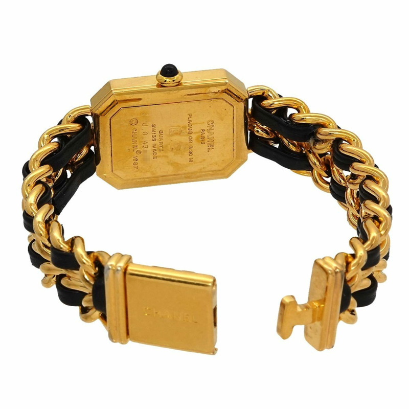 香奈兒 (CHANEL) Premiere 女士腕錶,S 碼,H0001,黑金配色,石英機芯-3