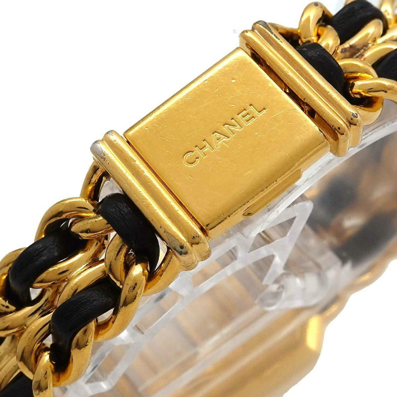 香奈兒 (CHANEL) Premiere 女士腕錶,S 碼,H0001,黑金配色,石英機芯-5