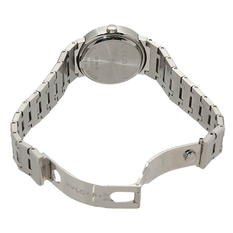 寶格麗 BB26SS 女士腕錶 黑色石英錶-4