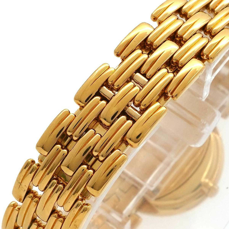 Christian Dior Bagbeera D46 154 4 女士黑色鍍金石英腕錶-5