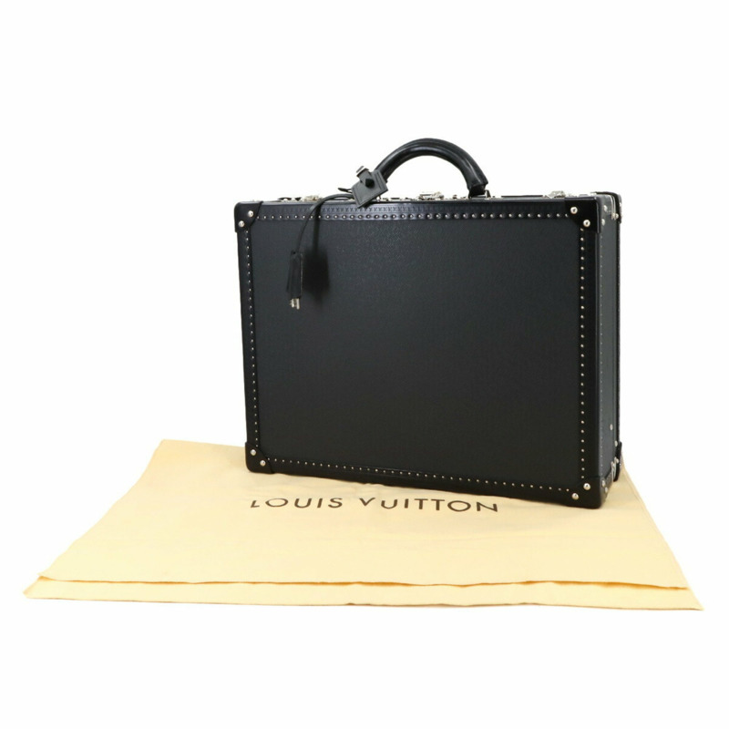 路易威登 Taiga Cotoville 45 個人 SPO 行李箱包（黑色）-1