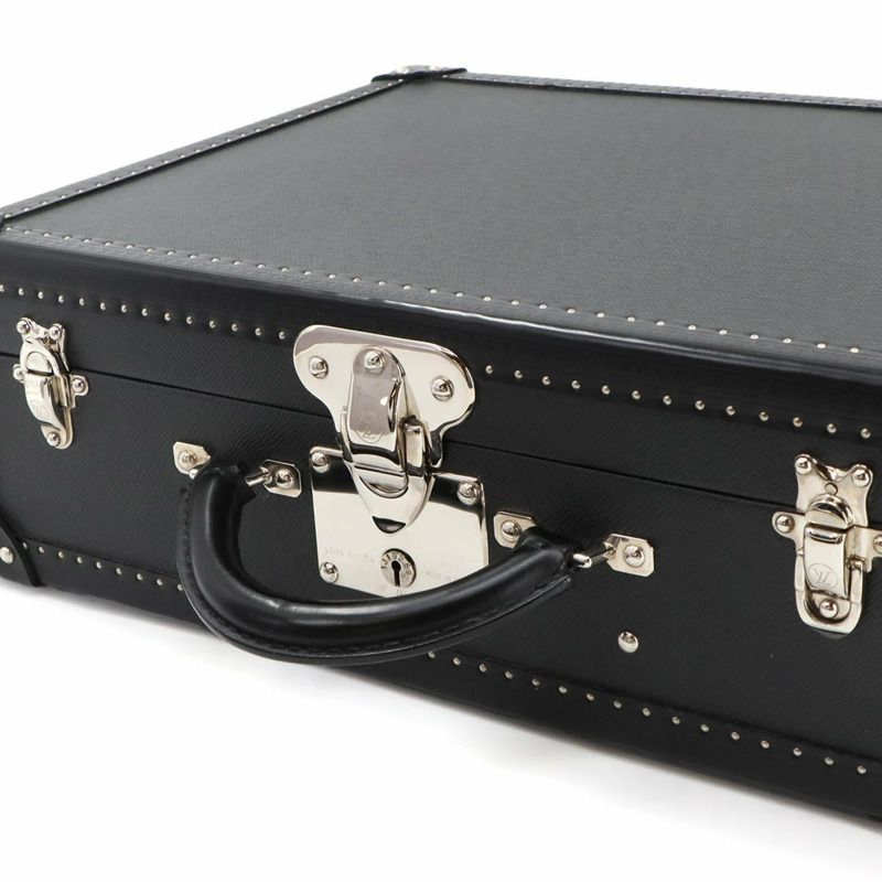 路易威登 Taiga Cotoville 45 個人 SPO 行李箱包（黑色）-5