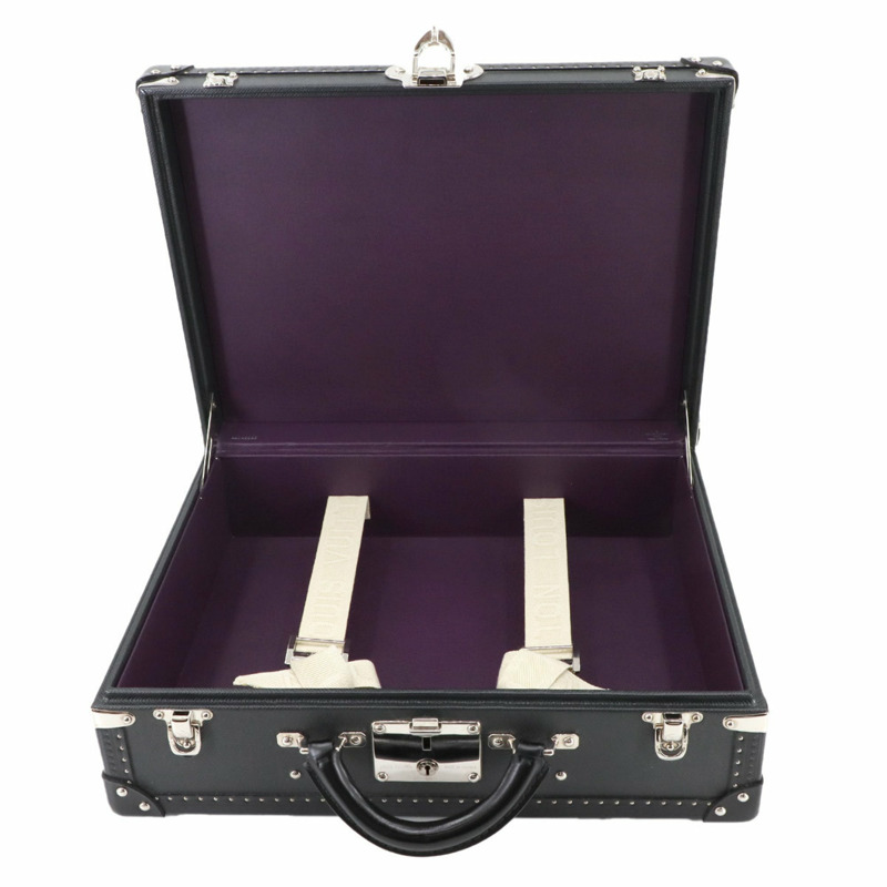 路易威登 Taiga Cotoville 45 個人 SPO 行李箱包（黑色）-6