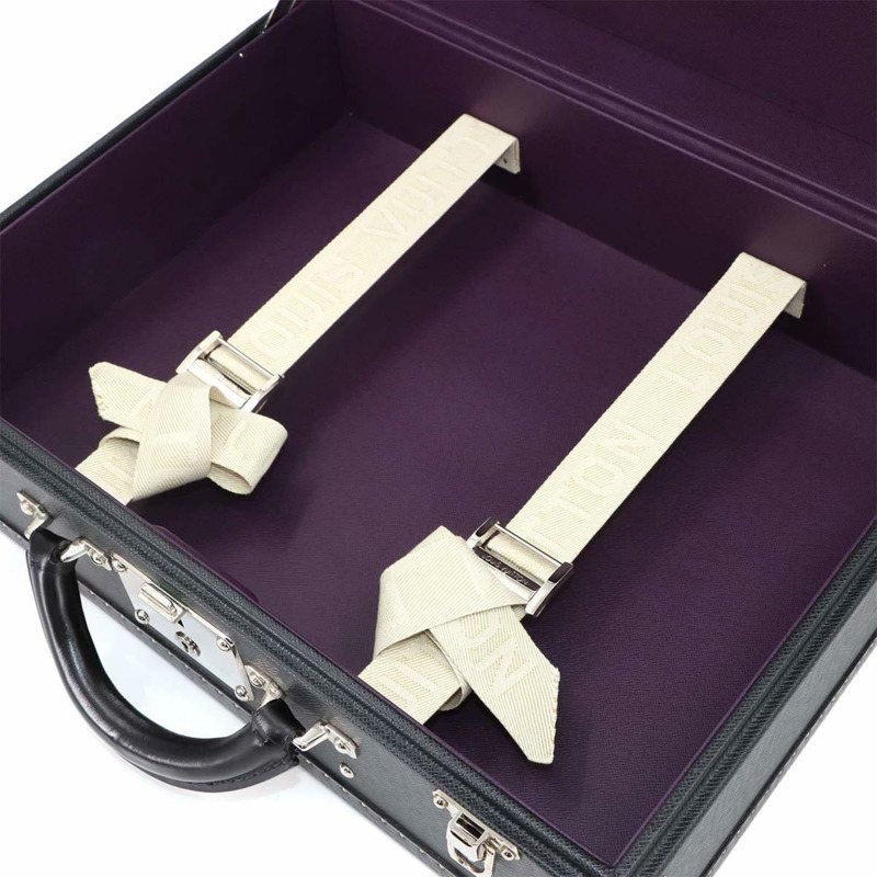 路易威登 Taiga Cotoville 45 個人 SPO 行李箱包（黑色）-7