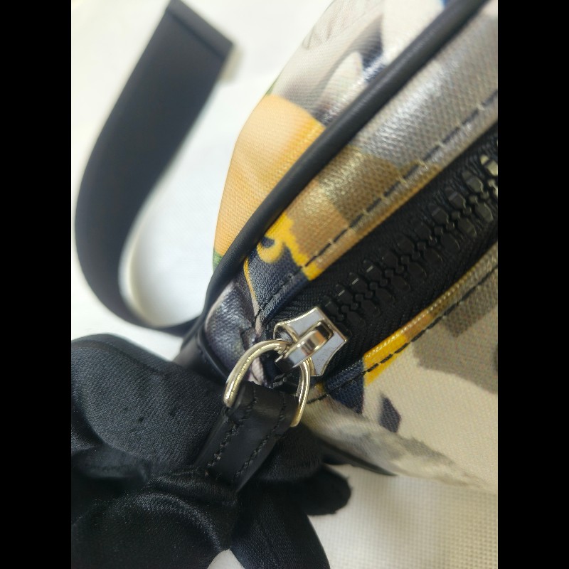 【全新】㊣✨ FENDI✨（附防塵袋）芬迪 印花 刺繡 拼接 男女同款 腰包 胸包/二手包/二手精品/保證正品🌳二手樹屋🌳-6