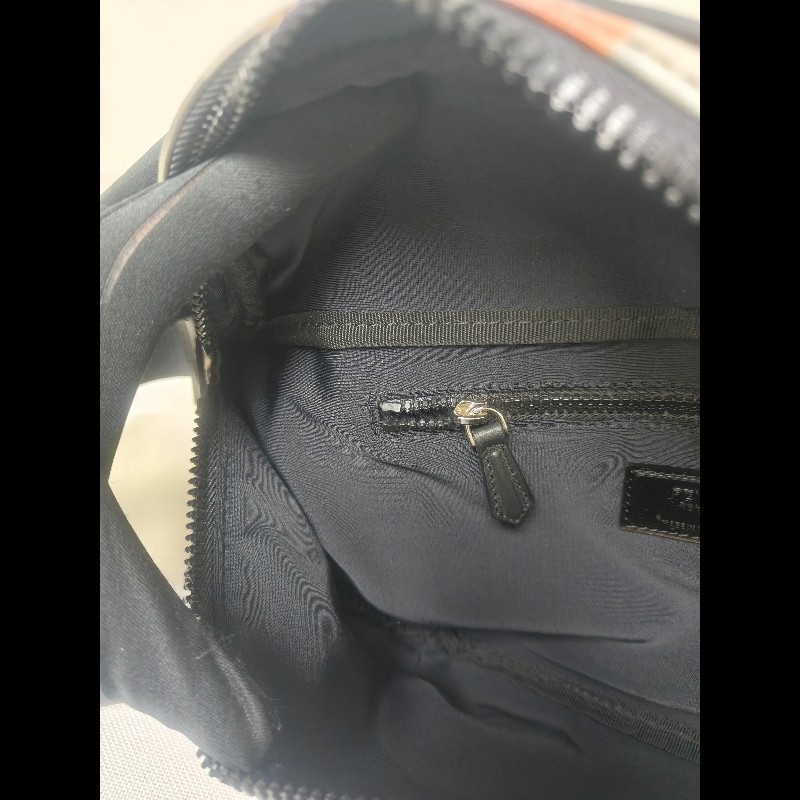 【全新】㊣✨ FENDI✨（附防塵袋）芬迪 印花 刺繡 拼接 男女同款 腰包 胸包/二手包/二手精品/保證正品🌳二手樹屋🌳-20