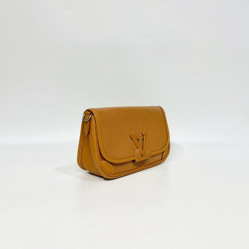 LV 蜜黃EPI牛皮大logo下蓋Buci法棍包M59459-3