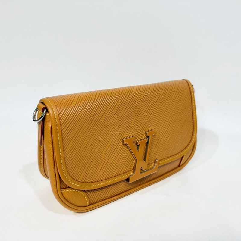 LV 蜜黃EPI牛皮大logo下蓋Buci法棍包M59459-4