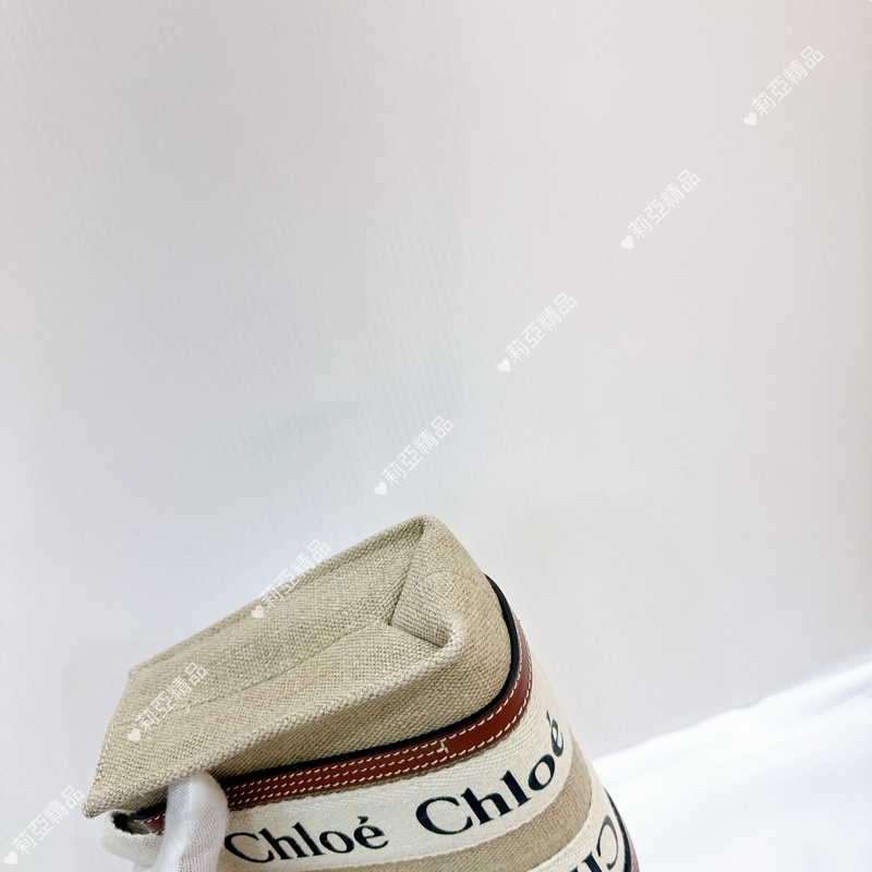 莉亞精品♡ Chloe mini woody焦糖 全新閒置-7
