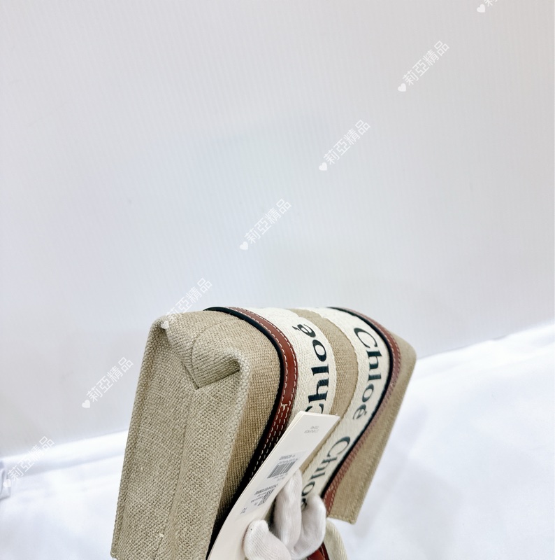 莉亞精品♡ Chloe mini woody焦糖 全新閒置-9