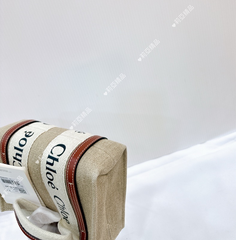 莉亞精品♡ Chloe mini woody焦糖 全新閒置-10