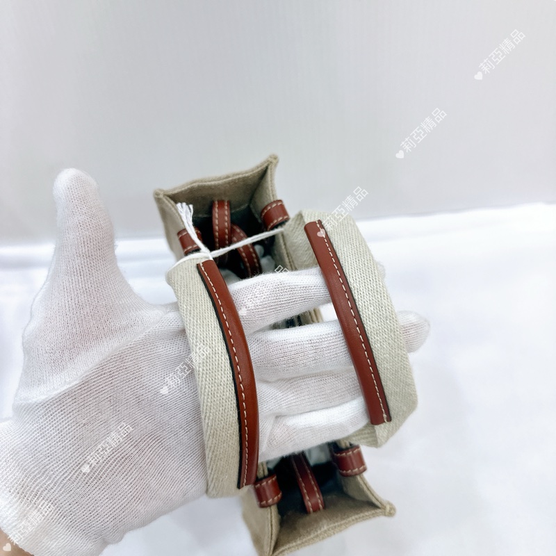 莉亞精品♡ Chloe mini woody焦糖 全新閒置-11