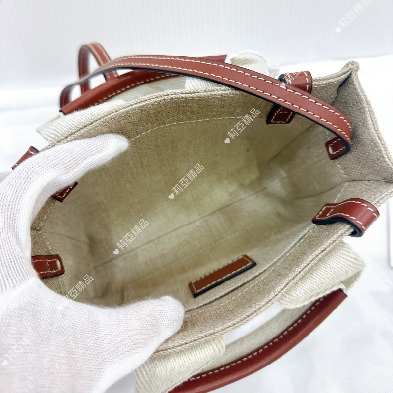 莉亞精品♡ Chloe mini woody焦糖 全新閒置-12