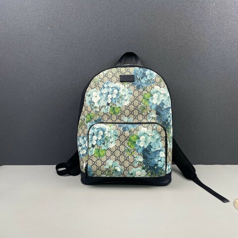 Gucci古馳 天竺葵花卉 後背包