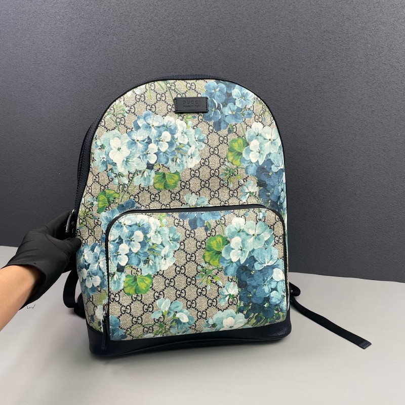 Gucci古馳 天竺葵花卉 後背包-6