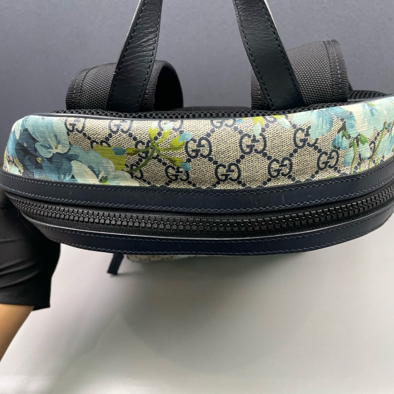 Gucci古馳 天竺葵花卉 後背包-10