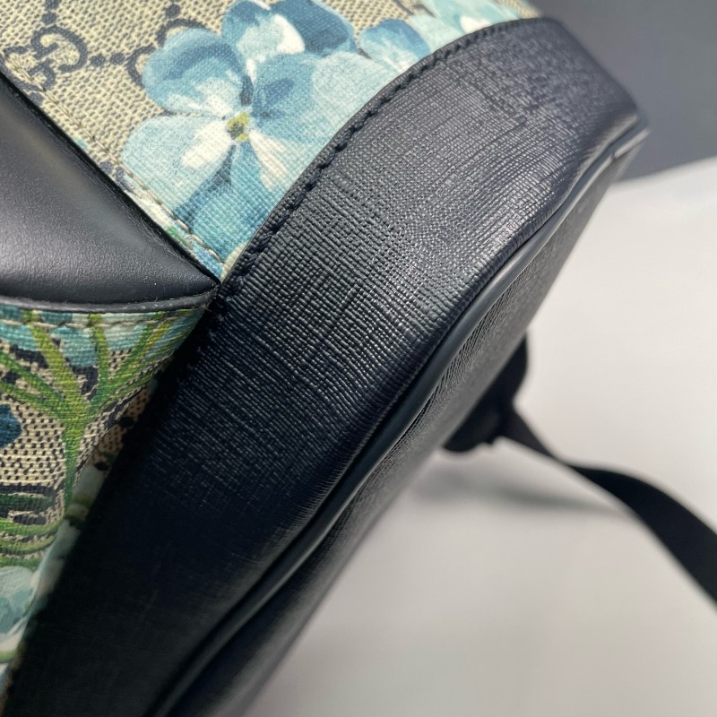 Gucci古馳 天竺葵花卉 後背包-13