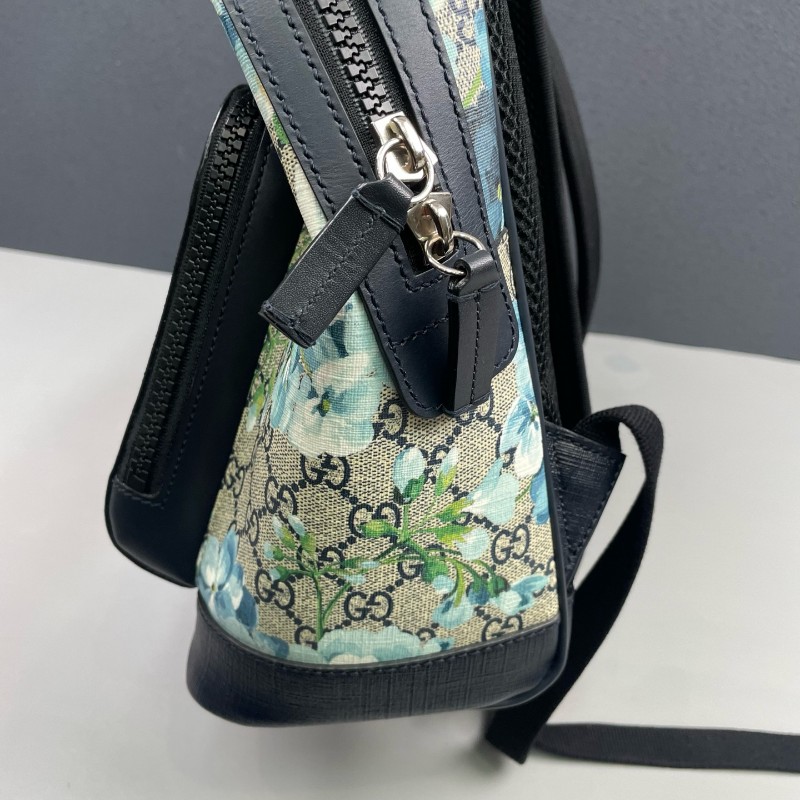 Gucci古馳 天竺葵花卉 後背包-21
