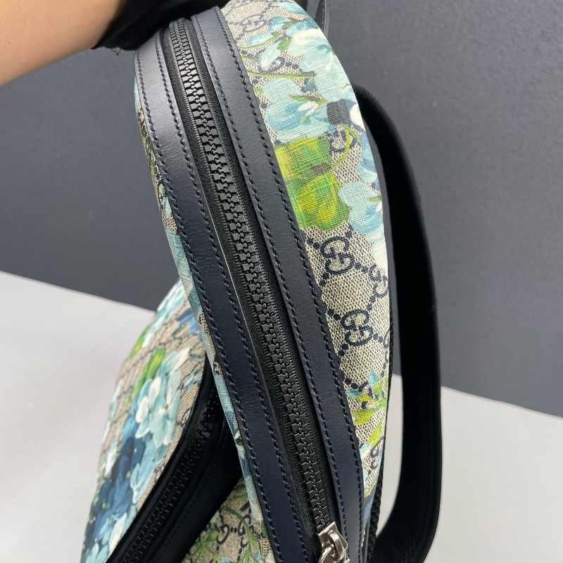 Gucci古馳 天竺葵花卉 後背包-22