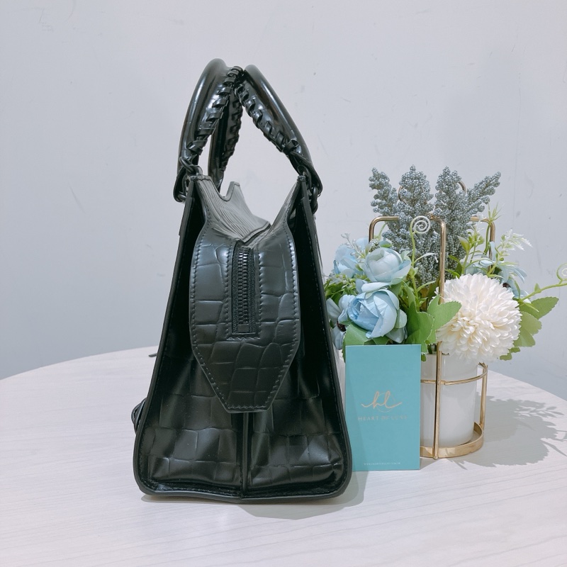 TK1880 Balenciaga 巴黎世家純黑手提包Neo Classic Bag So Black-2