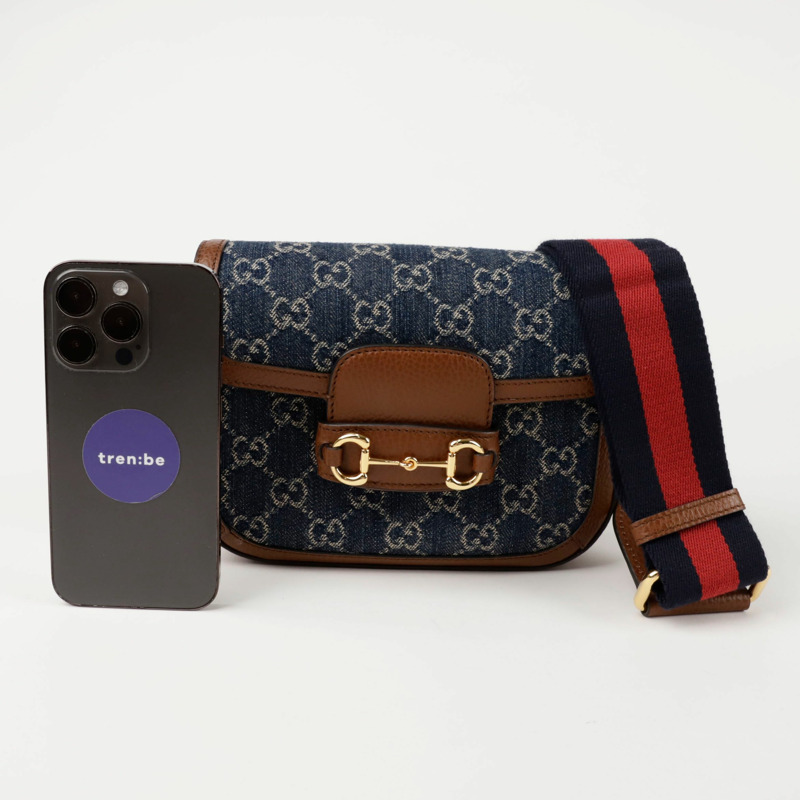 GUCCI Horsebit 1955 迷你肩斜背包 658574-6