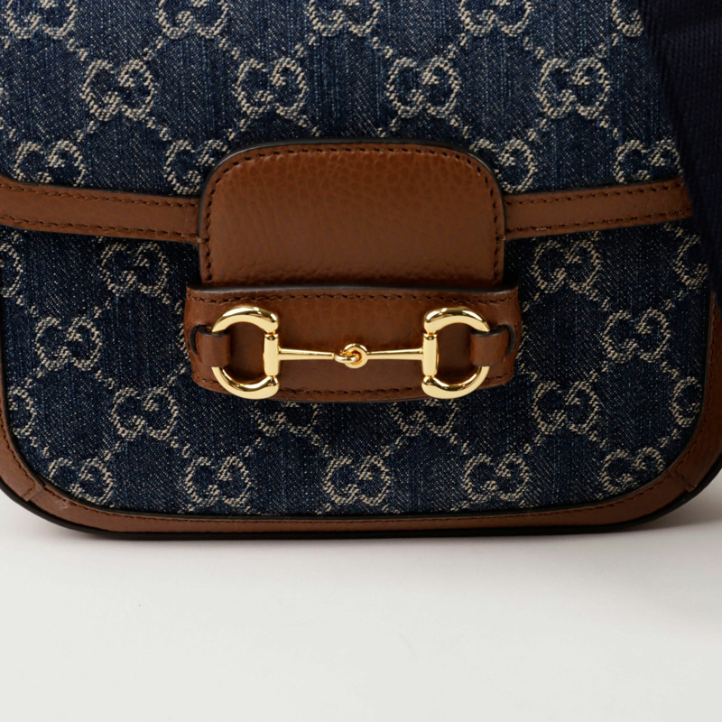 【包稅】GUCCI Horsebit 1955 迷你肩斜背包 658574-1