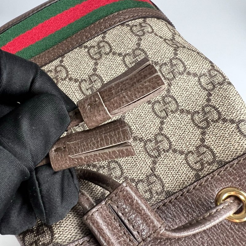 GUCCI 550620 老花水桶包-6