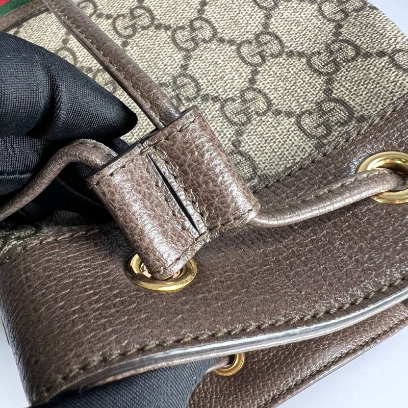 GUCCI 550620 老花水桶包-7