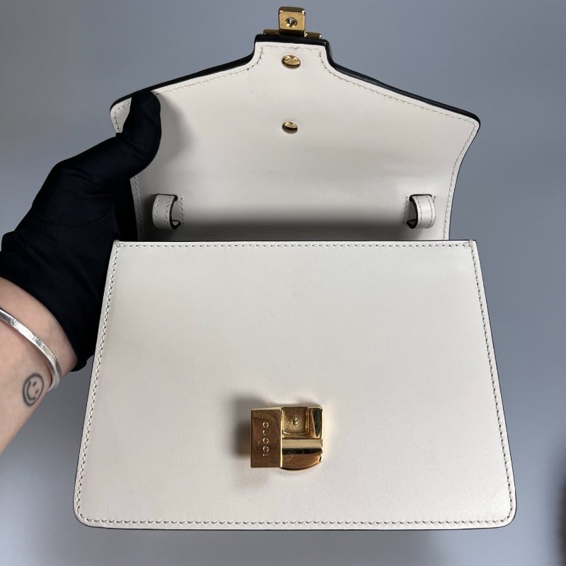 GUCCI 470270 白 Mini Sylvie-5