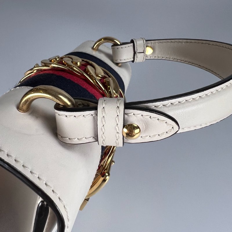 GUCCI 470270 白 Mini Sylvie-9