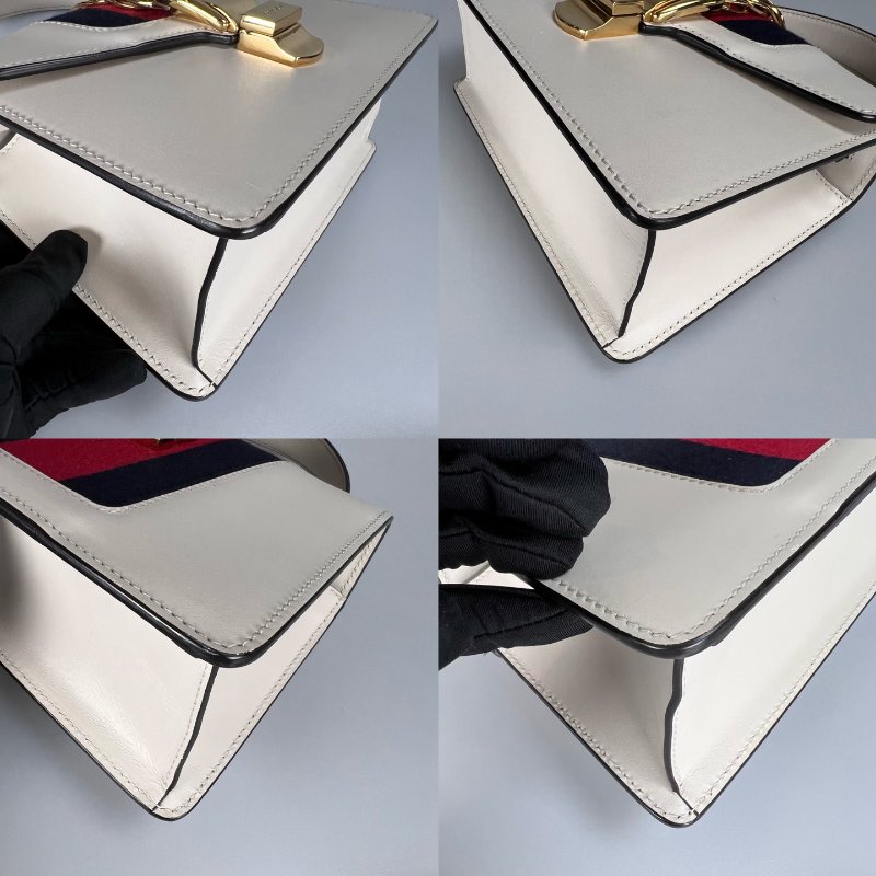 GUCCI 470270 白 Mini Sylvie-16