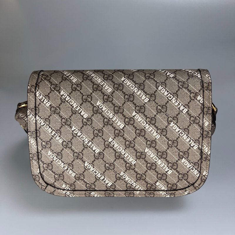 GUCCI 602204 BALENCIAGA聯名1955單肩包-1