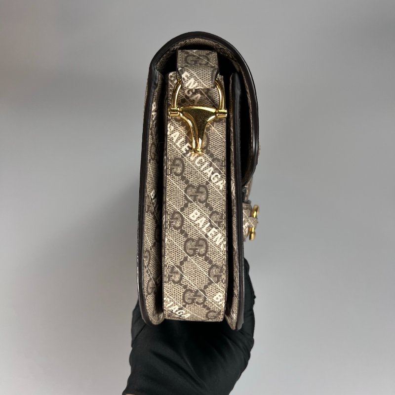 GUCCI 602204 BALENCIAGA聯名1955單肩包-3