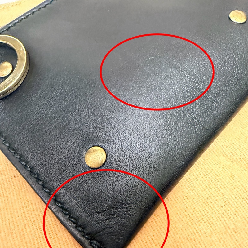 🍒GUCCI 黑色皮革拉鍊零錢包 2F251118-1-15