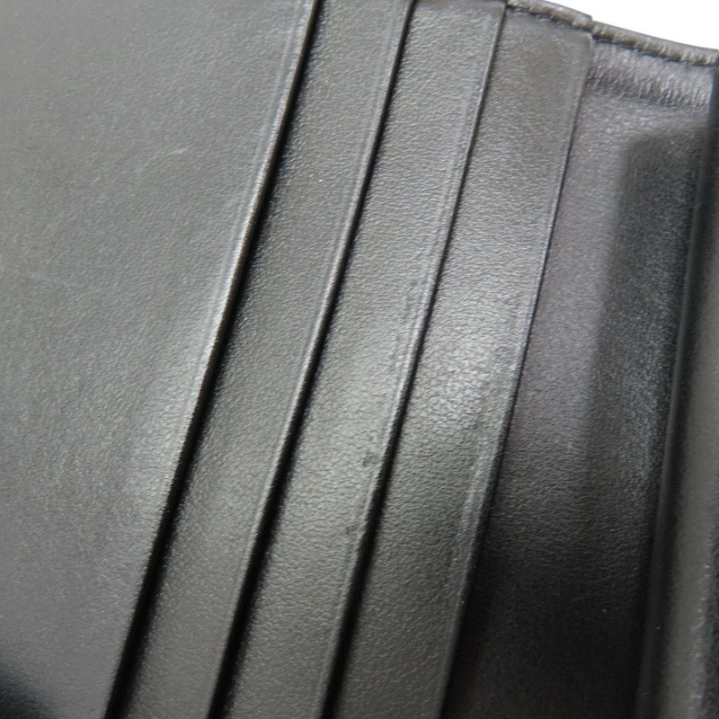 黑色 小牛皮 菱格紋 SO BLACK 三折短夾【CHANEL 香奈兒】 AP3817-13