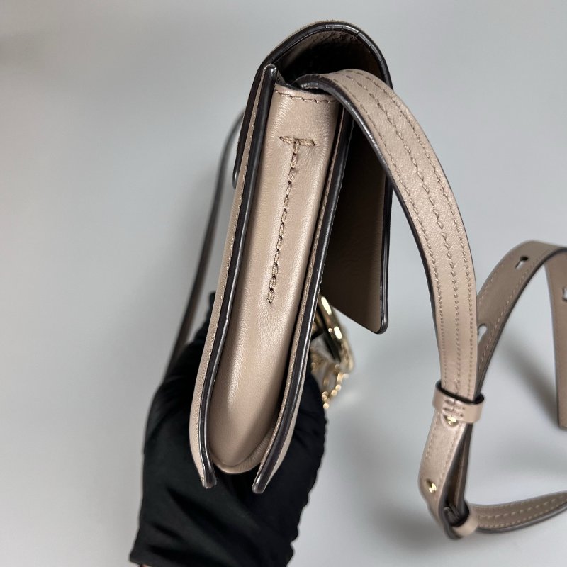 CHLOE  灰色FAYE斜肩包-3