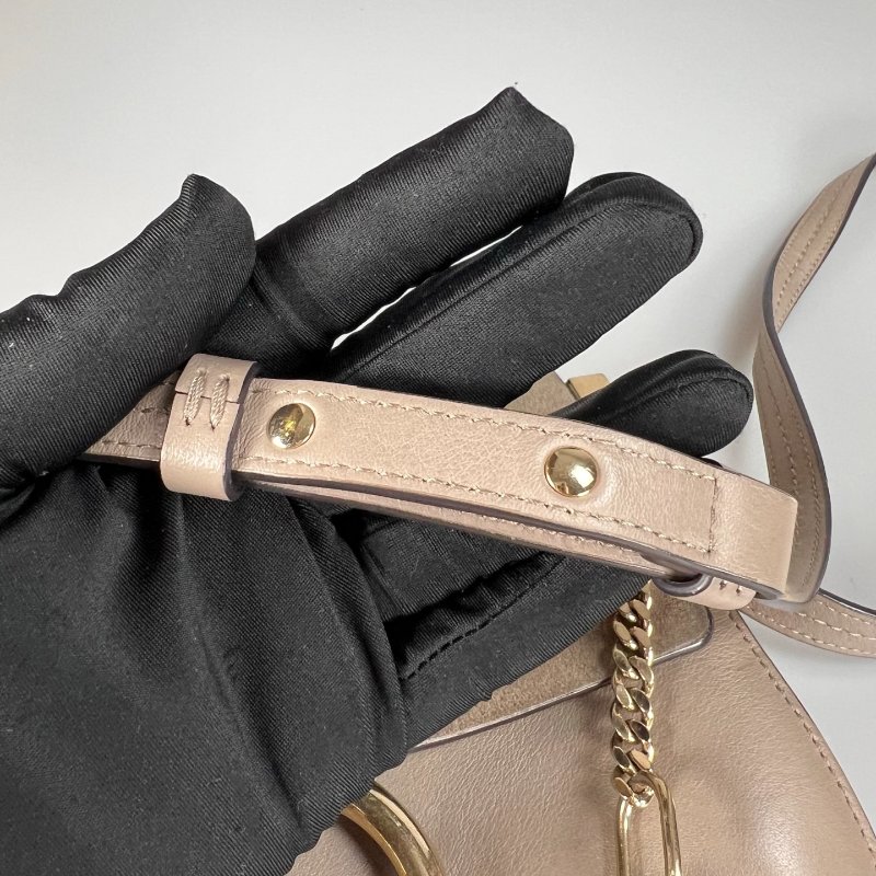 CHLOE  灰色FAYE斜肩包-11