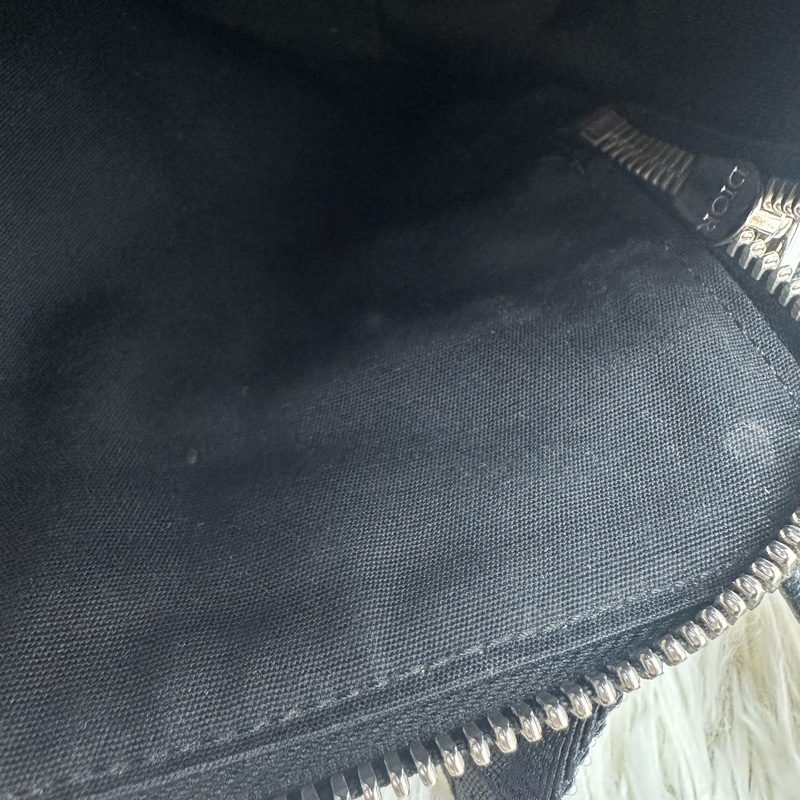 DIOR Oblique緹花拼皮相機包 22cm 斜肩包-21