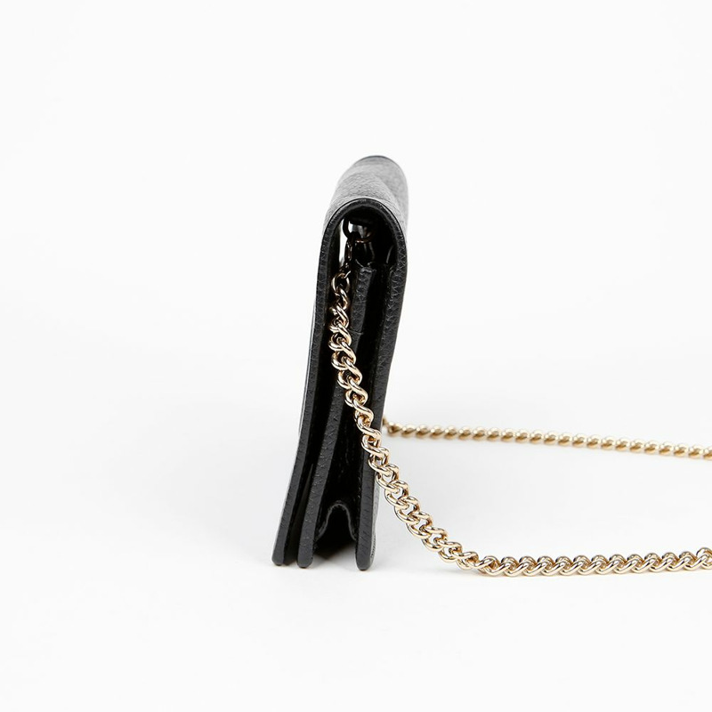 GUCCI 互扣式 Soho 鏈條單肩斜背包 598211-3