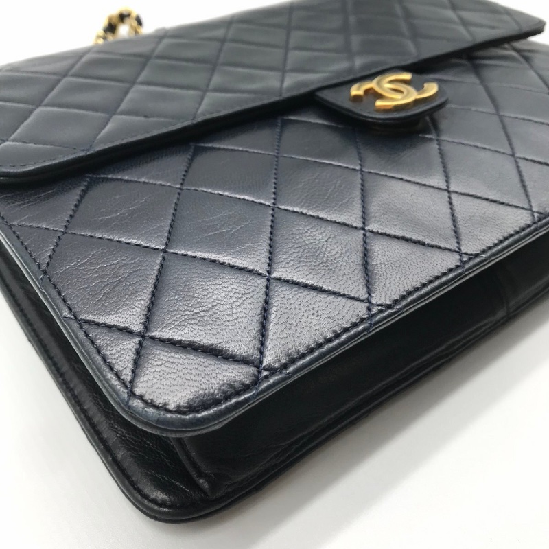 Vintage Chanel 中古老香經典菱格大方胖(7碼0開)-19