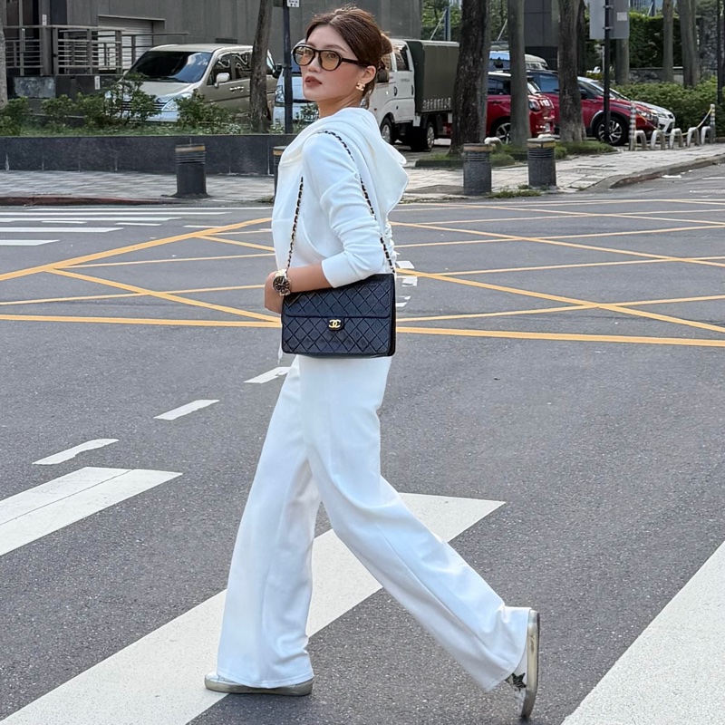 Vintage Chanel 中古老香經典菱格大方胖(7碼0開)-5