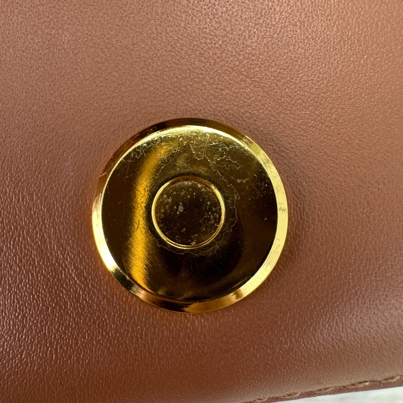 LOEWE Mini Gate 焦糖色馬鞍包 斜肩包-21