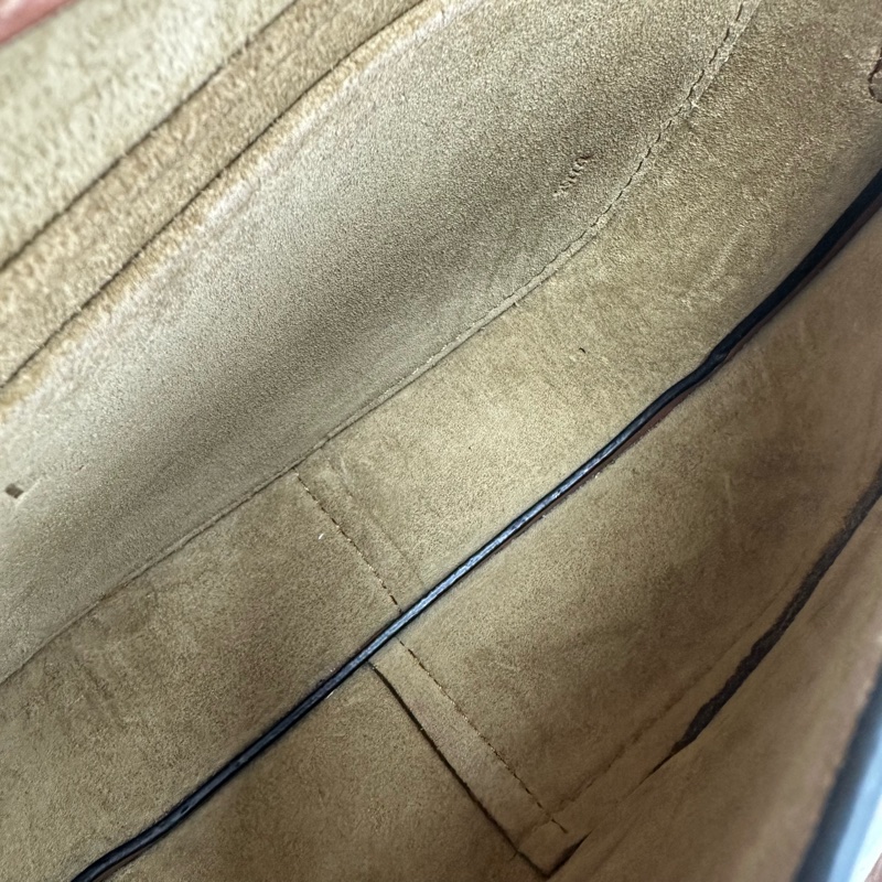 LOEWE Mini Gate 焦糖色馬鞍包 斜肩包-22