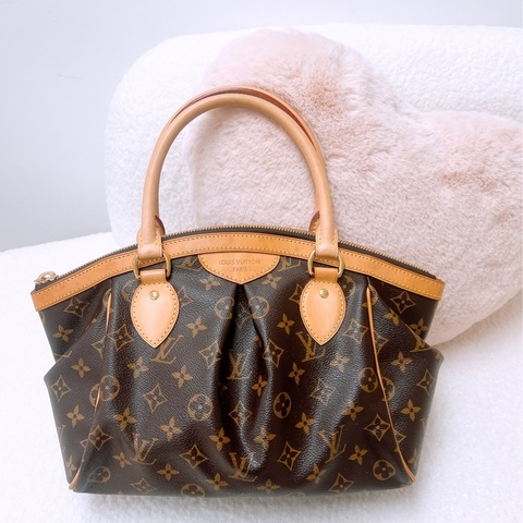 Lv tivoli 老花餃子手提包