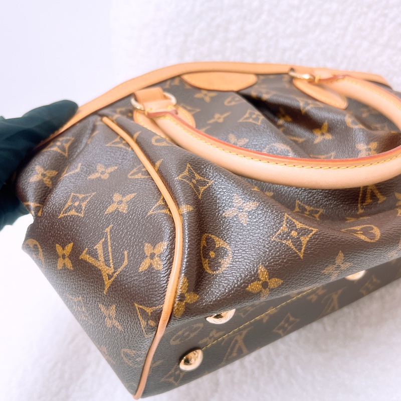 Lv tivoli 老花餃子手提包-7