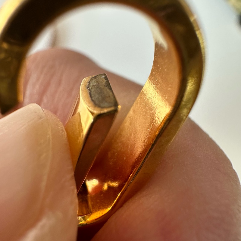 HERMES Mini Evelyne 金棕色金扣 Z Stamp 斜肩包-10