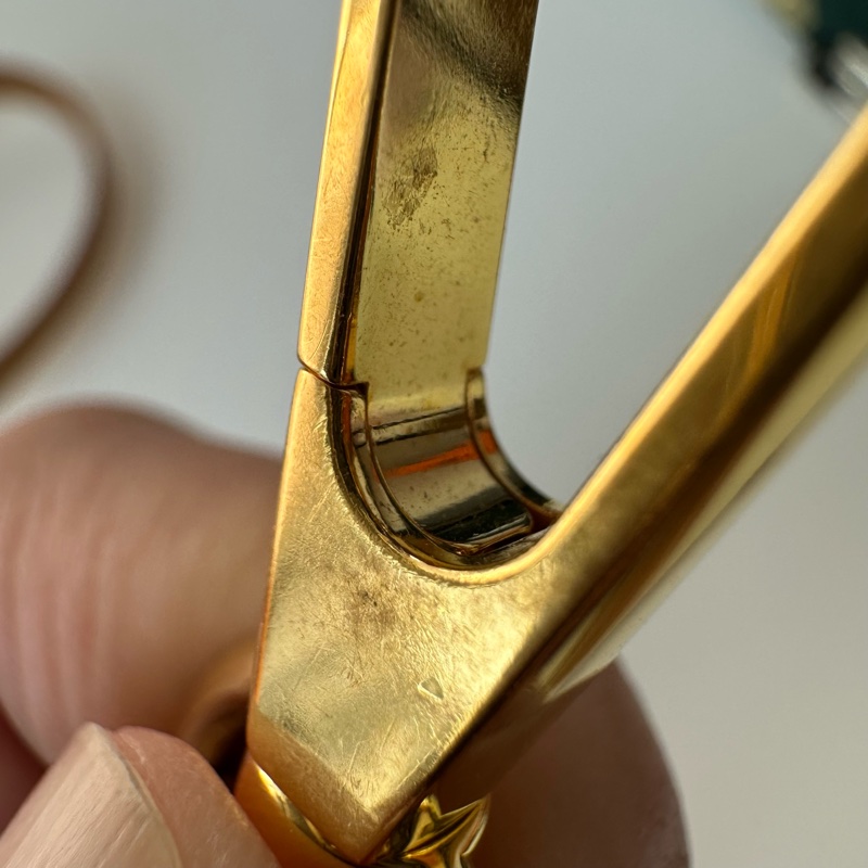 HERMES Mini Evelyne 金棕色金扣 Z Stamp 斜肩包-11