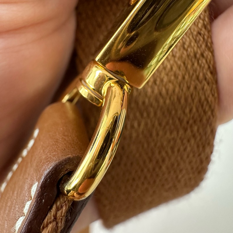 HERMES Mini Evelyne 金棕色金扣 Z Stamp 斜肩包-12