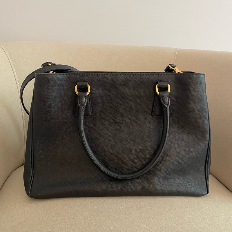 Prada 黑色兩用殺手包-16